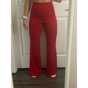 Windsor Red High waisted Office Pants XS/S